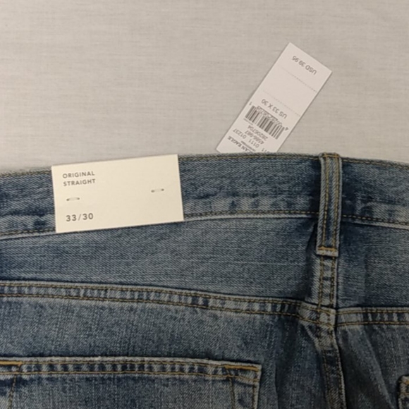 AE Original Straight Jean - Light Vintage No. 4586 - 32 Inseam - Various - NWT - Picture 7 of 7